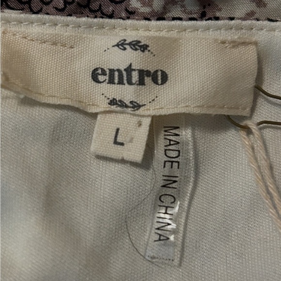 Entro Dress Women’s Spaghetti Strap Mini Dress Lined. Size L - Picture 12 of 15